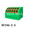 KF246-3.5 Блок терминала типа пружины