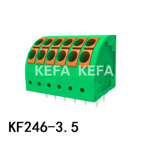 KF246-3.5 Блок терминала типа пружины