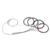PLC Fiber Splitter, Steel Tube, Bare Fiber 250μm, No Connector 