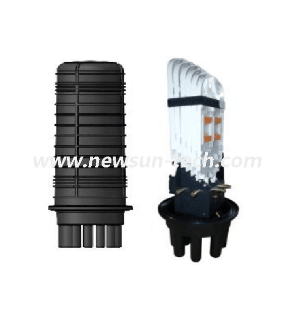 NS-M11RS 11 Port 144Core Dome Fiber Optic Joint Closure Fit With PLC