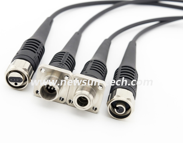 ODC 4 Core Outdoor Connector Plug/Socket Ftta Patch Cord