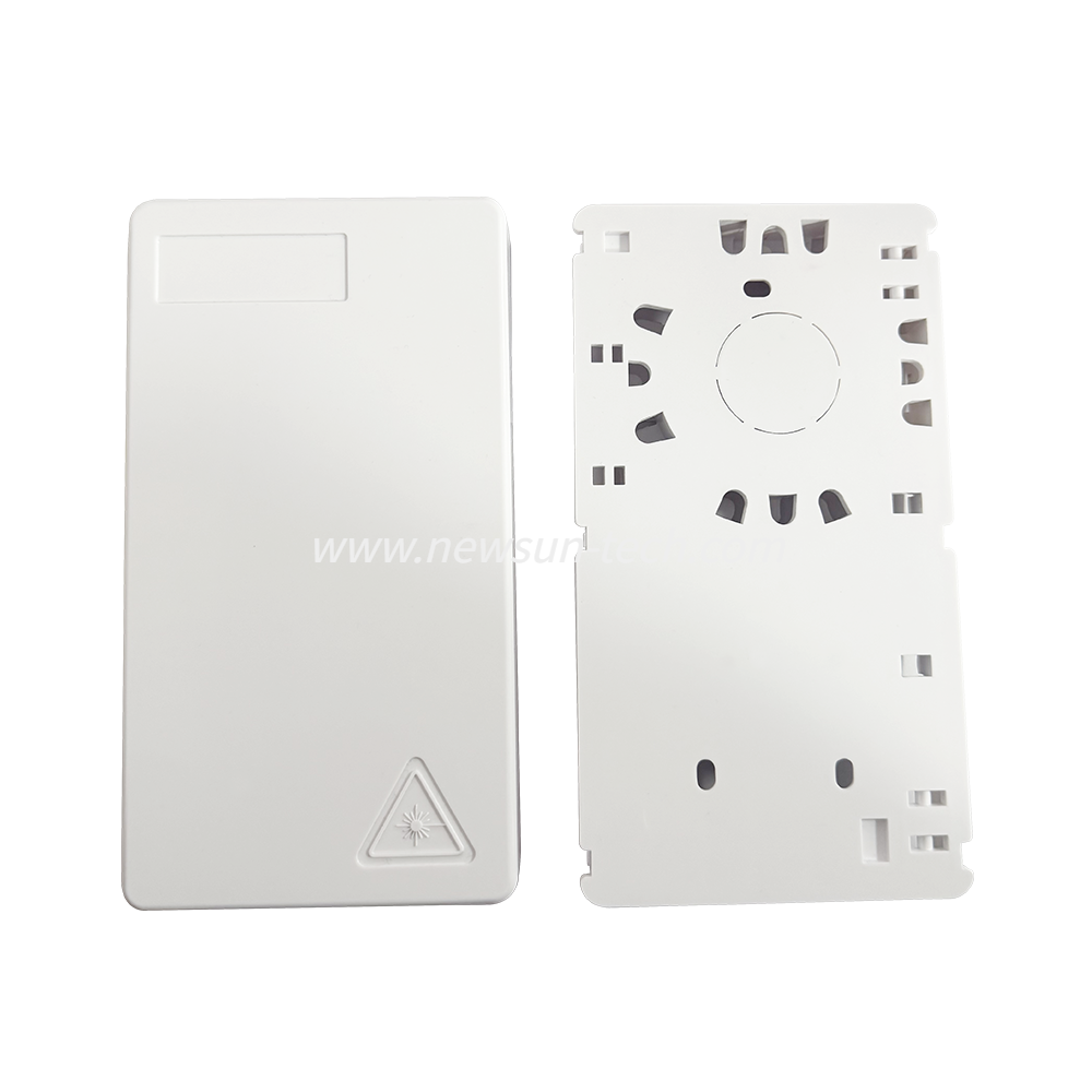 NS-MD04 Fiber Optic Stackable Adapter 4 Core 2 Port Terminal Box