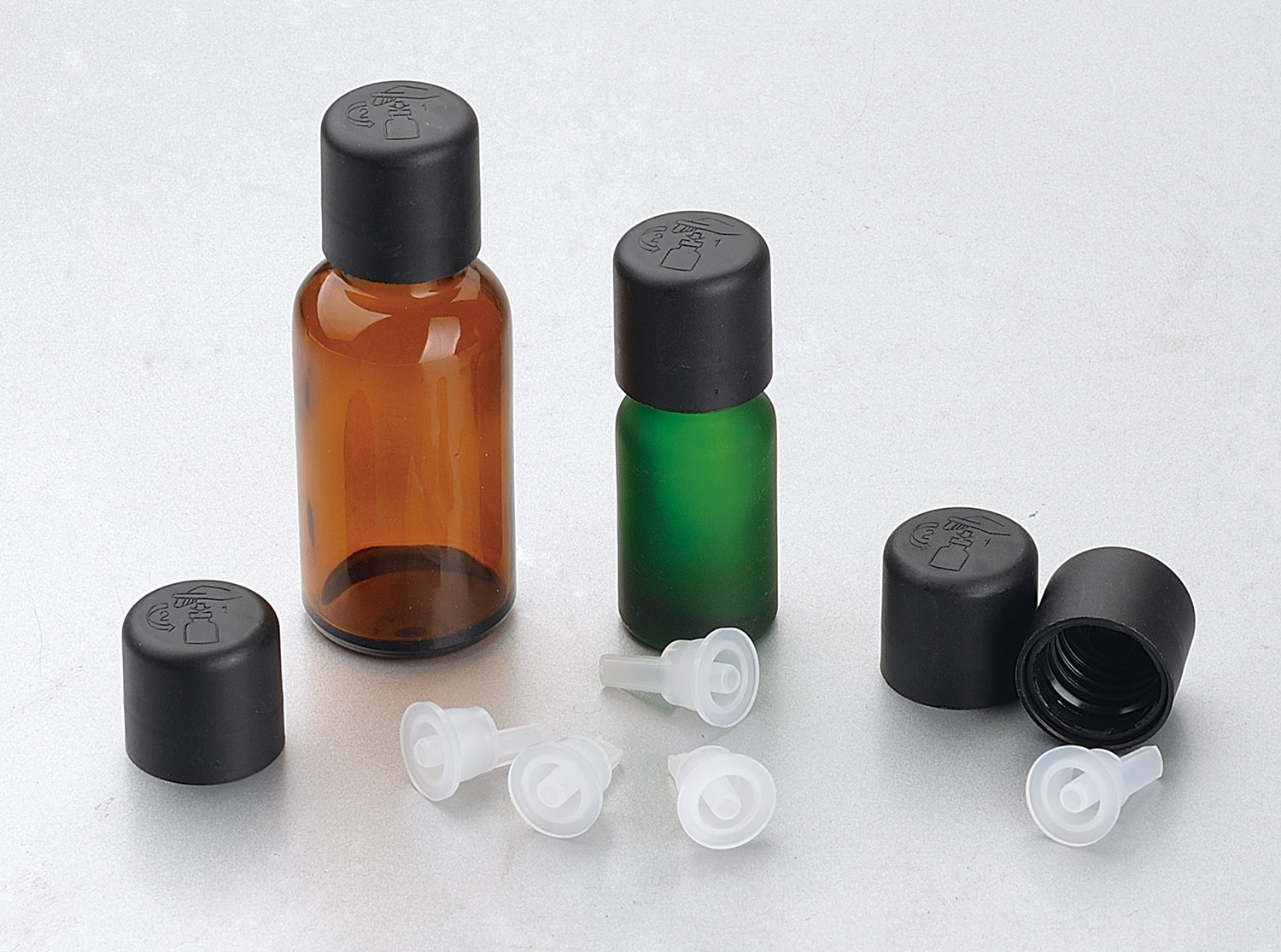 Plastic Tamper-resistant Cap with Orifice Reducer