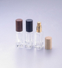 7ml Square Perfume Packaging Spray Glass Bottles with Wood Lids Wholesale