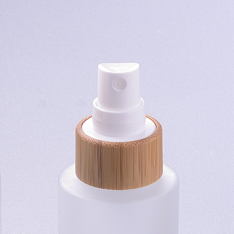 100ml Frosted Glass Lotion Pump Bottle And Spray Bottle
