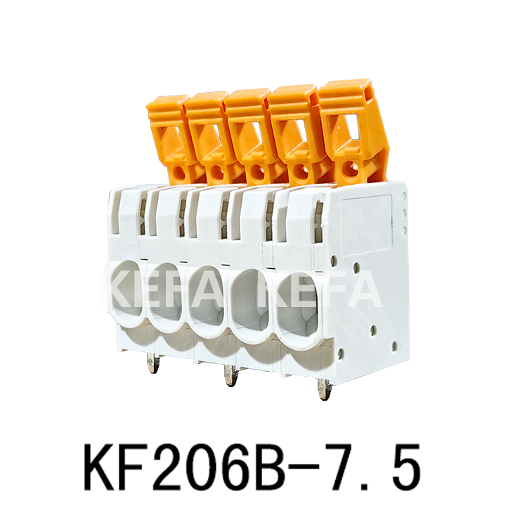 KF206B-7.5 Пружина Клеммный Блок терминала