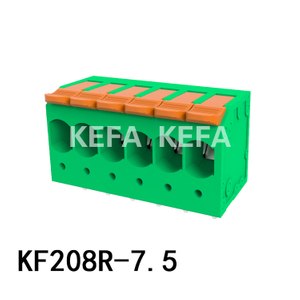 KF208R-7.5 Пружина Клеммный Блок терминала
