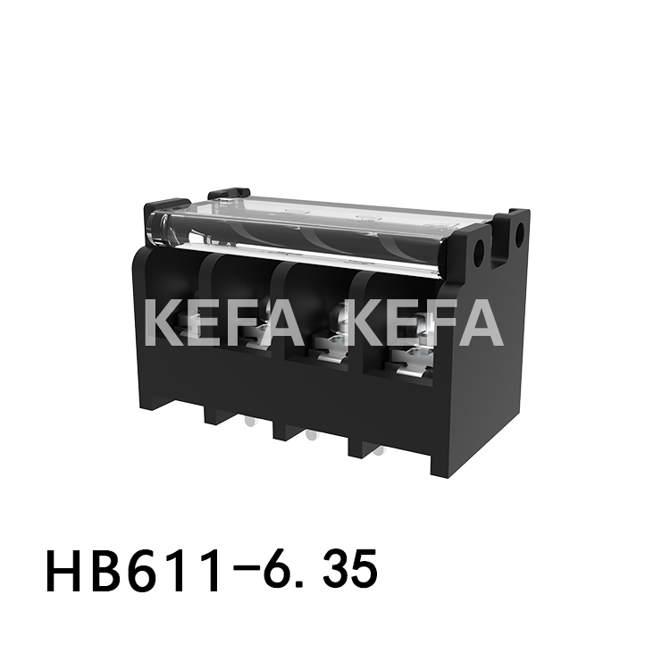 HB611-6.35 Barrier terminal block