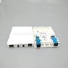 NSTB-M409 Ultra-thin Mini 86 ABS Plastic Fiber Optic Faceplate / Wall Plate 