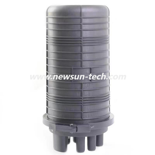 NS-D023 Outdoor 7 Port Dome 144 288 Core 6 Hole+1 Oval Fiber Optical Splice Joint Closure