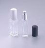 30ml Square Perfume Packaging Spray Glass Bottles with Wood Lids Wholesale