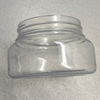 250G 9oz Round transparent SKin Cream Jar Butter Jar with Bamboo Cap Bamboo Lid 