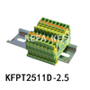 KFPT2511D-2,5 DIN RAIL TERMINAL BLOCK