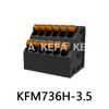 KFM736H-3,5  Клеммный блок пружинного типа