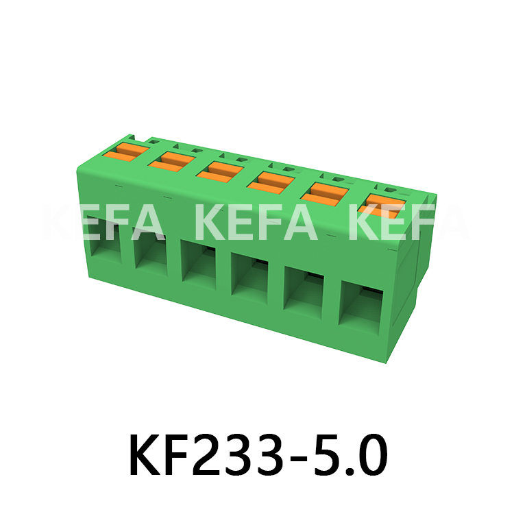 KF233-5.0  Клеммный блок пружинного типа