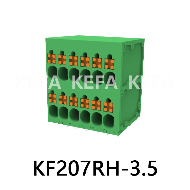 KF207RH-3,5 Клеммный блок пружинного типа