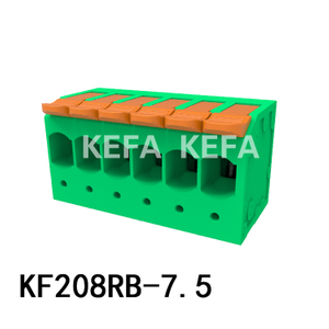 KF208RB-7.5 Пружина Клеммный Блок терминала