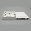 NSTB2-011 Mini 2 Port Termination Box FTTH 86*86mm Fiber Optic Wall Outlet with Shutter