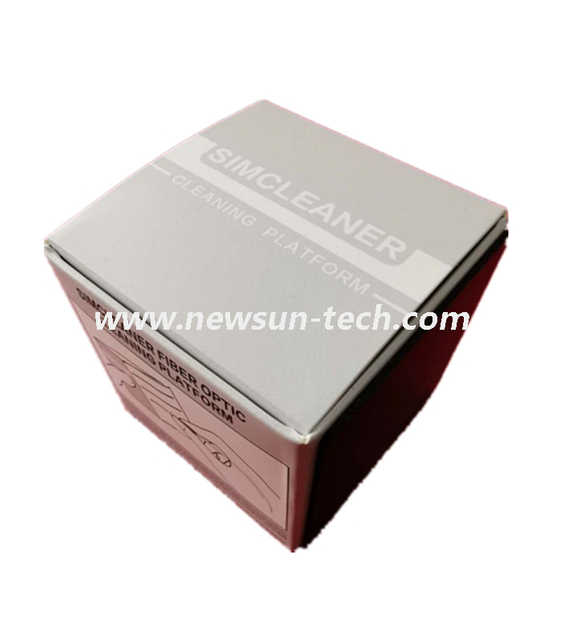 NS-CB008 Fiber Optic Connector Cleaning Wipes Optical Paper Cube Cleaner