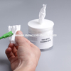 NS-C100 Fiber Optic Centre-pull Perforated Roll Dust-free Cleaning Wipes 