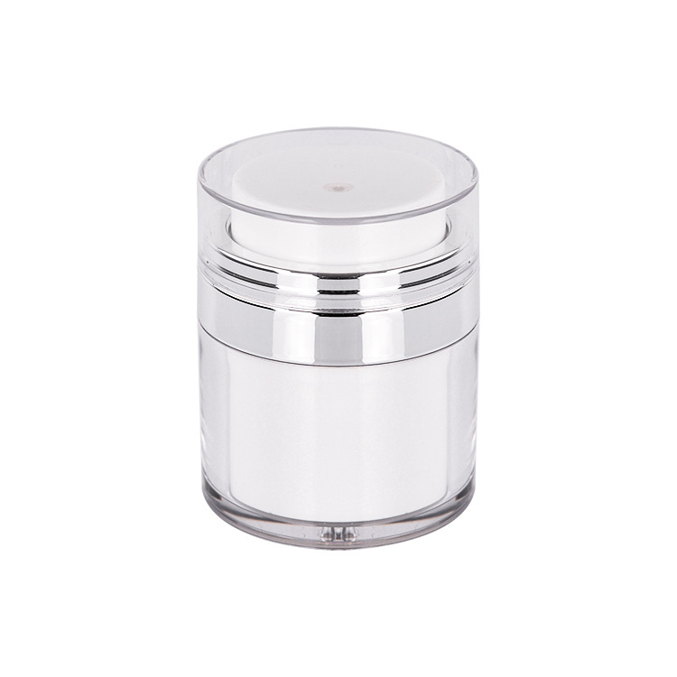 50g eco cream jar cosmetic packaging containers airless lotion cream plastic acrylic jar