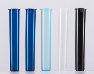 Wholesale 110mm 120mm 150mm Raw King Size plastic pop top joint tube child resistant Blunt doob cone Tubes smell proof 