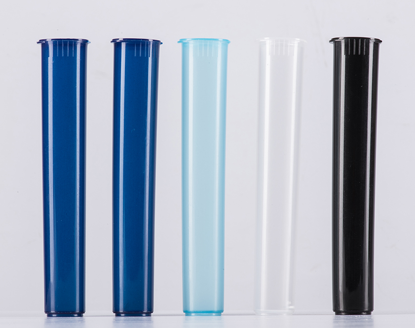 Wholesale 110mm 120mm 150mm Raw King Size plastic pop top joint tube child resistant Blunt doob cone Tubes smell proof 