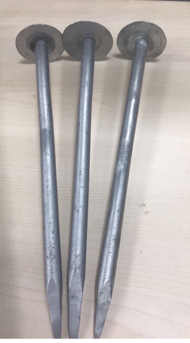 Pegs for Fixing Concrete canvas