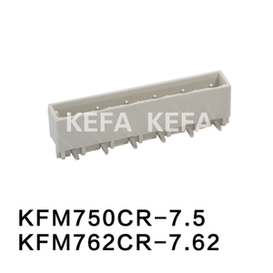 KFM750CR-7.5/KFM762CR-7.62 Pluggable terminal block