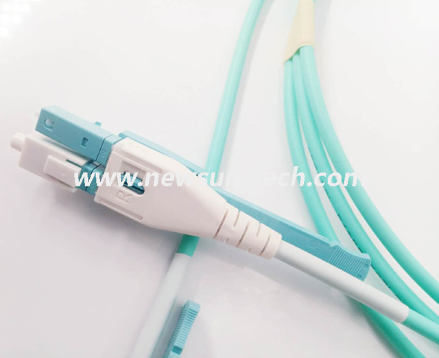 LC Uniboot Push-Pull (Switch Polarity) Connector Fiber Optic Patchcord