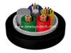 Hybrid Optical And Electrical Stranded Loose Tube Cable GDTA