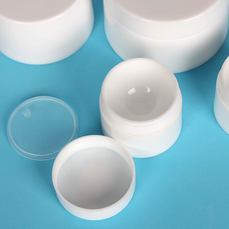 Custom pp plastic cream jar 10g 15g 20g 30g empty cosmetic jar lip balm container