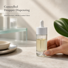 30ml White Sprayed Glass Dropper Bottle for Lotion Serum Essential Oil Skincare Cosmetic Packaging Wholesale Supply