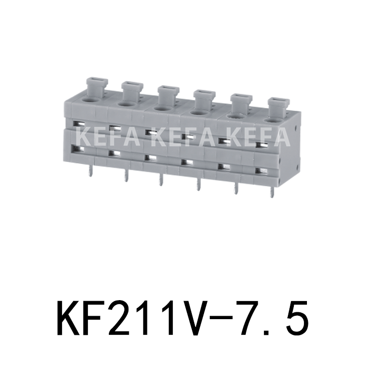KF211V-7.5 Spring type terminal block