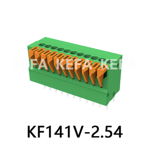 KF141V-2,54 Клеммная колодка пружинного типа