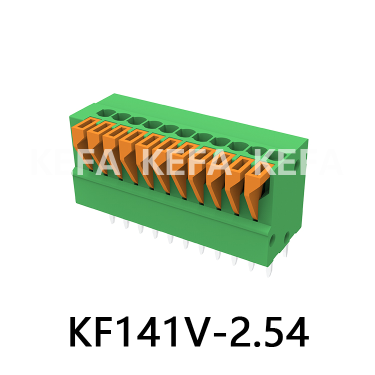 KF141V-2,54 Клеммная колодка пружинного типа