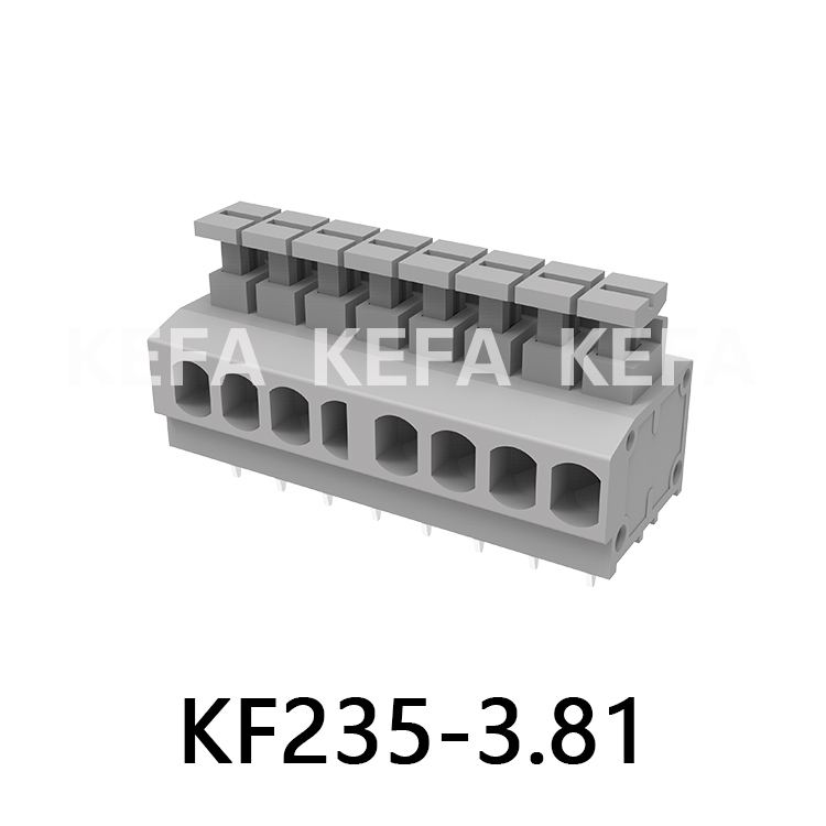 KF235-3.81 Клеммный блок пружинного типа