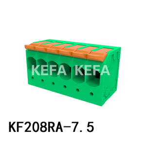 KF208RA-7.5 Пружина-терминальный блок