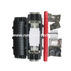 NS-043Y Horizontal Type 24/48/96/144 Core 2 in 2 Out Fiber Optic Splice Closure