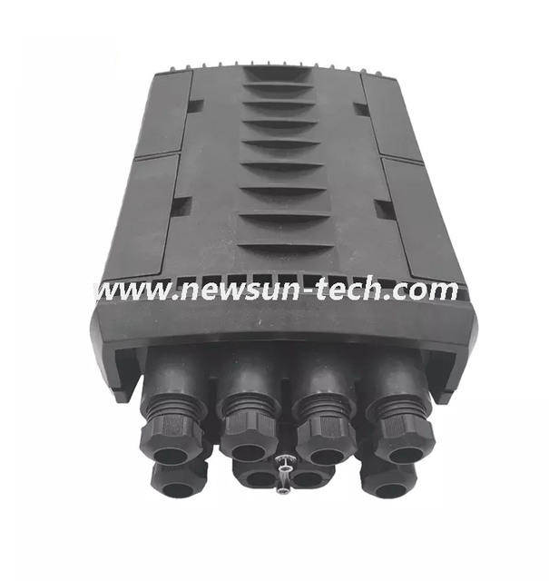 NS-FO288C 4 In 4/16/24 Out 288 Fiber Outdoor Waterproof Splicing Enclosure Cable Splitter Box 