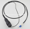 Waterproof Outdoor FLX-LC Duplex Fiber Optic Reinforced FTTA Patch Cord