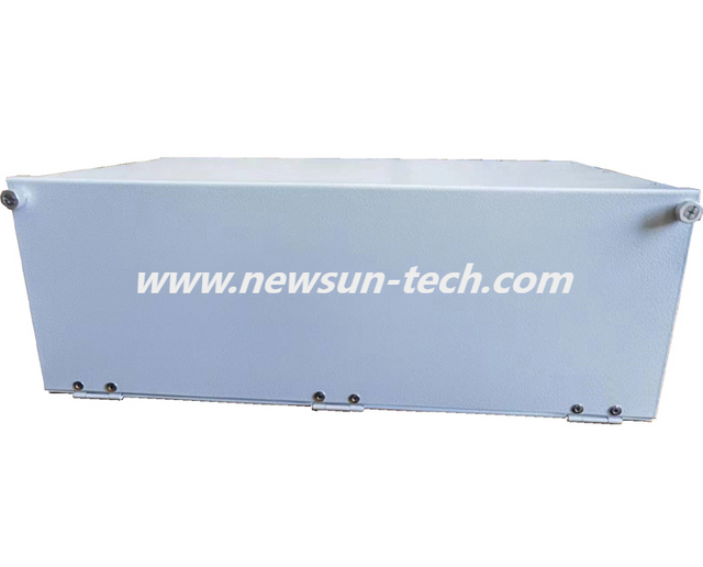 3.5U 144F Optical Fiber Sliding Rotate Patch Panel