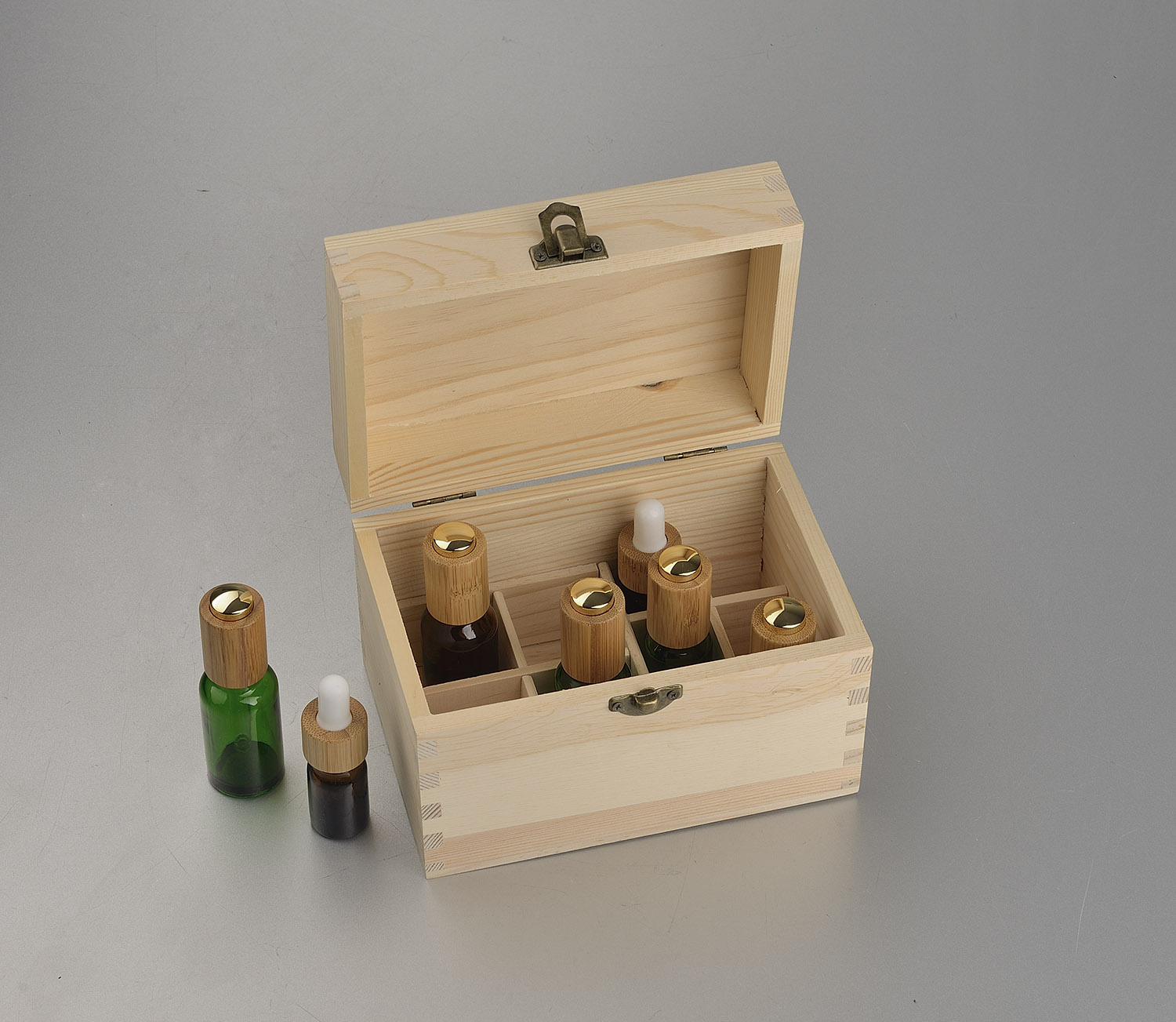 Essential Oil Wooden Box