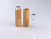 Empty Refillable 10ml Custom Bamboo Packaging Glass Perfume Spray Bottle