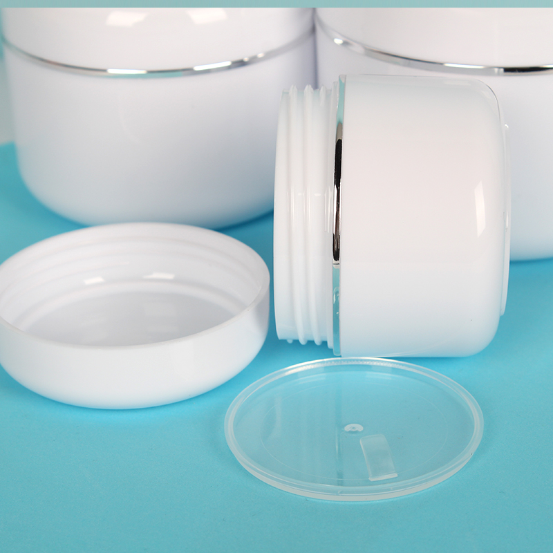  5g,10g,15g,30g,50g,100g PP cream jar for skin care cream White PP plastic jars cosmetic jars with dome lid