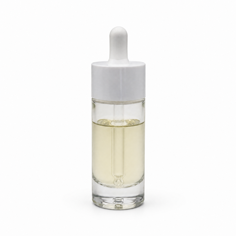 30ml White Sprayed Glass Dropper Bottle for Lotion Serum Essential Oil Skincare Cosmetic Packaging Wholesale Supply