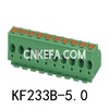 KF233B-5.0 Пружинная клеммная колодка
