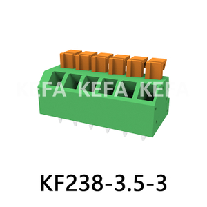 KF238-3.5-3 Клеммный блок пружинного типа
