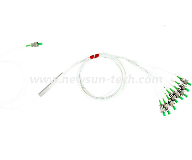 Fiber Optic Splitter, Mini Module,Blockless Cable 900μm, SC/LC/FC 