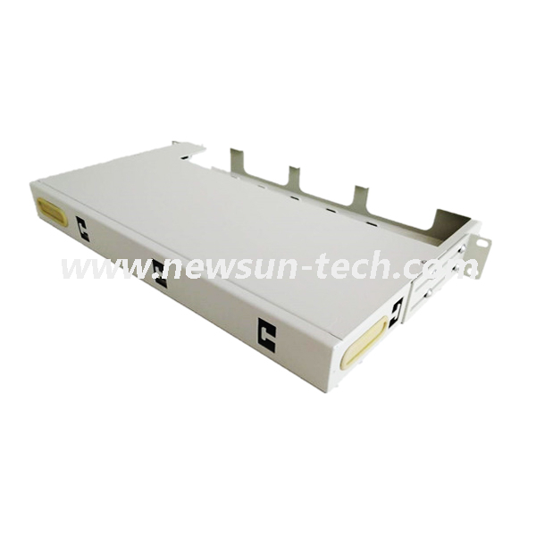 NSTB-P30A 1U Rotate Type ODF 19"Rack Mounted Fiber Optic Terminal Box As Distribution Box